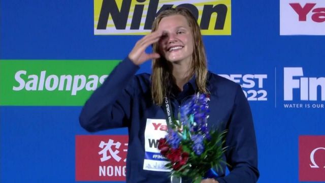 Relive Marie Wattel's podium with her beautiful silver medal.  A podium full of emotion for the Frenchwoman.