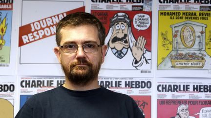 Le dessinateur Charb en 2012.
 (FRANCOIS GUILLOT / AFP)