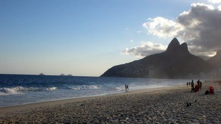 La plage d&#039;Ipanema, dont l&#039;une des habituées inspira l&#039;une des chansons les plus jouées au monde... (avril 2012)
 (Annie Yanbékian)