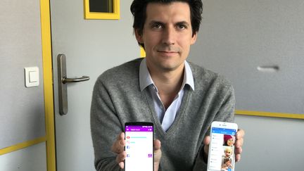 Le "coach numérique"&nbsp;Xoolo, de Grégory Véret, se présente sous la forme d'une application pour l'enfant et une autre pour le parent (JC/RF)