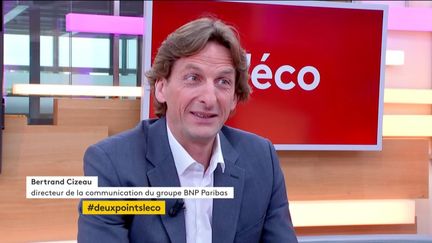 Invité de Jean-Paul Chapel dans ":l'éco", Bertrand Cizeau, directeur de la communication du groupe BNP Paribas, est venu parler de son partenariat avec Roland Garros et de la manière de faire émerger de nouveaux talents dans le tennis français.