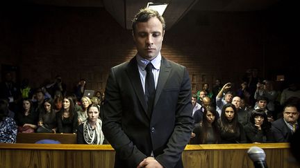 &nbsp; (Oscar Pistorius devant la justice en 2013. © Maxppp)