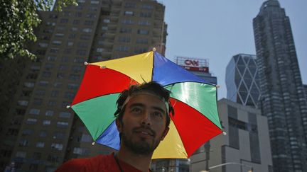 New York (Etats-Unis), 33 &deg;C, le 6 juillet 2012. (EDUARDO MUNOZ / REUTERS)