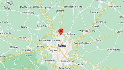 Reims (Marne). (GOOGLE MAPS)