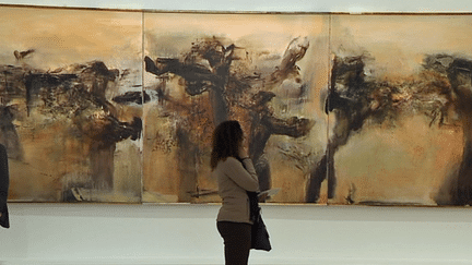 "L'espace est le silence" exposition Zao Wou Ki au musée d'art moderne de la ville de Paris
 (France 3 / Culturebox )