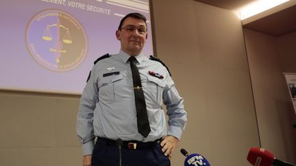 Jean-Philippe Lecouffe, lors d'une conférence de presse, le 18 février 2019, à Issy-les-Moulineaux. (LUDOVIC MARIN / AFP)