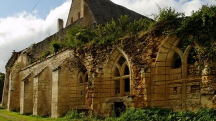 L'abbaye de la Clarté-Dieu à Saint-Paterne-Racan, un chef d'oeuvre qui était en péril jusqu'en 2000
 (Fondation VMF)