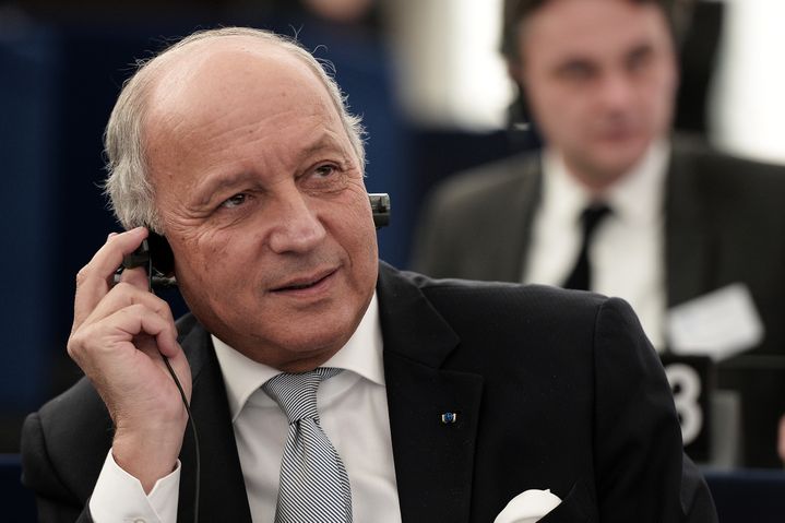 Laurent Fabius le 20 janvier 2016 au Parlement européen de Strasbourg? (FREDERICK FLORIN / AFP)