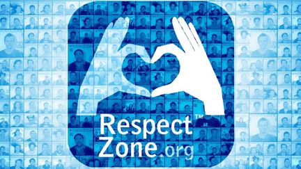 Le logo du label "Respect zone". (RESPECT ZONE / FACEBOOK)