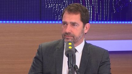 Christophe Castaner, invité de franceinfo, le 9 mai 2017 (RADIO FRANCE / Jean-Christophe Bourdillat)
