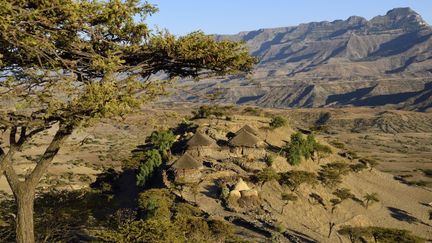 Région d’Amhara, environs de Lalibela en Ethiopie, 17 janvier 2018. (BOISVIEUX CHRISTOPHE / HEMIS.FR / HEMIS.FR)