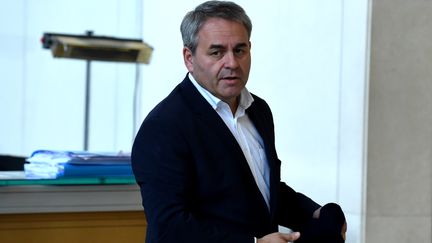 Le président de la région Hauts-de-France Xavier Bertrand, le 31 octobre 2018 à Paris. (ERIC PIERMONT / AFP)