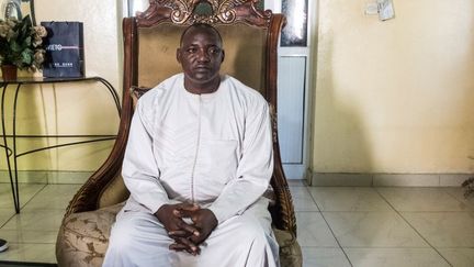 Adama Barrow, vainqueur de la présidentielle du 1er décembre 2016 en Gambie.  (DIMITRIS CHANTZARAS/SOOC)