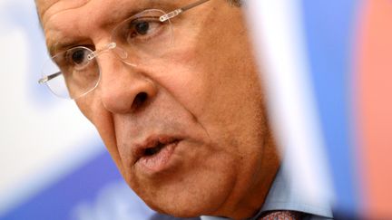 Le ministre des Affaires &eacute;trang&egrave;res russe, Sergei Lavrov, le 6 juin 2013 &agrave; Kaliningrad. (KIRILL KUDRYAVTSEV / AFP)