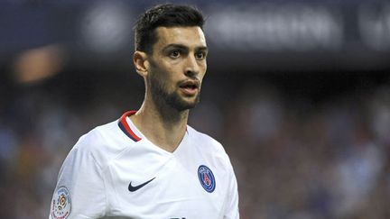 Le milieu de terrain argentin du PSG, Javier Pastore