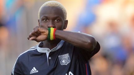 Le joueur de Lyon Mohamed Yattara (MICHAL CIZEK / AFP)