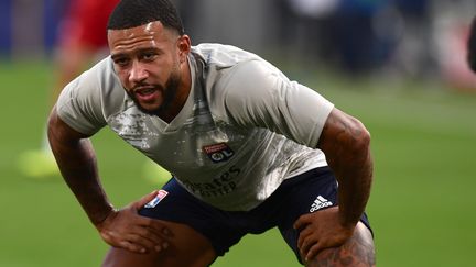 Memphis Depay dispute peut-être ses derniers matches avec l'OL (MIGUEL MEDINA / AFP)