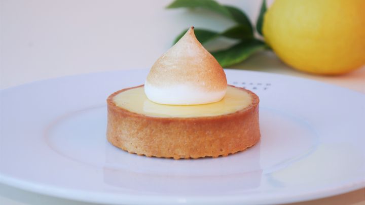 La tarte au citron bio de Menton, signée Muriel Aublet-Cuvelier. (LE GRAND COLBERT / LAURA SEGUR)