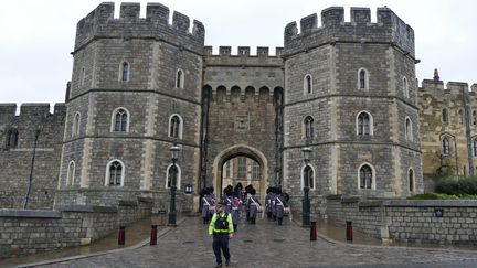 Le château de Windsor, en périphérie de Londres (Royaume-Uni), le 7 décembre 2021. (MAXPPP)