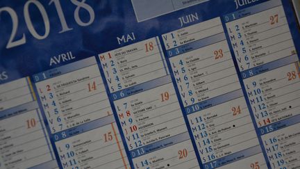 Calendrier 2018. (JEAN-CHRISTOPHE BOURDILLAT / RADIO FRANCE)