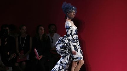 Schiaparelli haute couture automne-hiver 2014-15, à Paris
 (FRANCOIS GUILLOT / AFP)