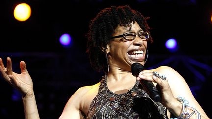 Rachelle Ferrell au Montreux Jazz Festival 2009
 (JEAN-CHRISTOPHE BOTT/EPA/MaxPPP)