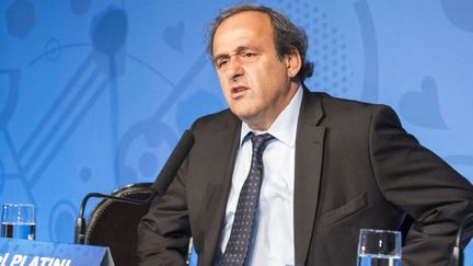 Le président de l'UEFA, Michel Platini