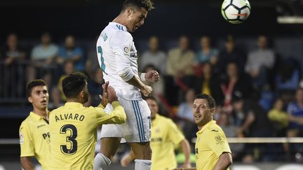 Cristiano Ronaldo buteur avec le Real Madrid (JOSE JORDAN / AFP)