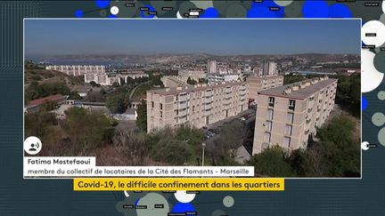 Un quartier de Marseille (FRANCEINFO)