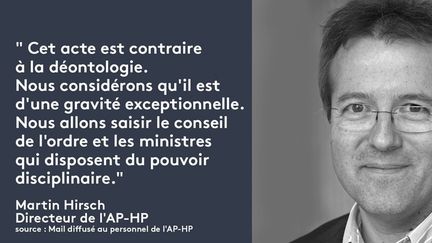 Après la mise en vente d'une radio appartenant à une femme blessée lors de l'attaque du Bataclan en 2015, un médecin a été étrillé&nbsp;par Martin Hirsch qui évoque "un acte contraire à la déontologie". (FRANCEINFO)