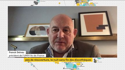 Discothèques fermées : "C'est compliqué de pas savoir où on va aller", s'agace le président de l'Union des Métiers et des Industries de l'Hôtellerie