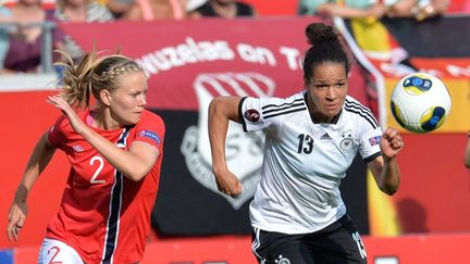 Les Norvégiennes vont retrouver l'Allemagne en finale de l'Euro-2013. (CARMEN JASPERSEN / DPA)