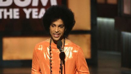 Prince aux Grammy Awards, le 8 février 2015 à Los Angeles
 (Monty Brinton / Landov / MaxPPP)