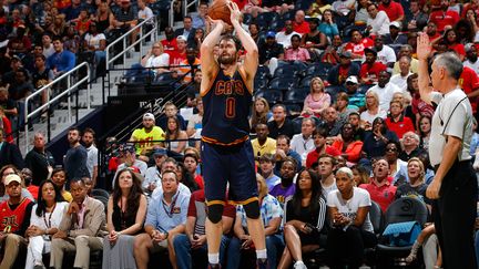 L'intérieur des Cavs de Cleveland, Kevin Love. (KEVIN C. COX / GETTY IMAGES NORTH AMERICA)