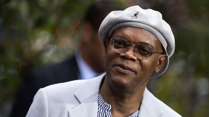 Samuel L. Jackson fait un topo à sa manière de "Game of thrones"
 (VALERIE MACON / AFP)