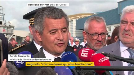 Naufrage dans la Manche : Gérald Darmanin réclame un "traité migratoire" entre le Royaume-Uni et l'Union européenne