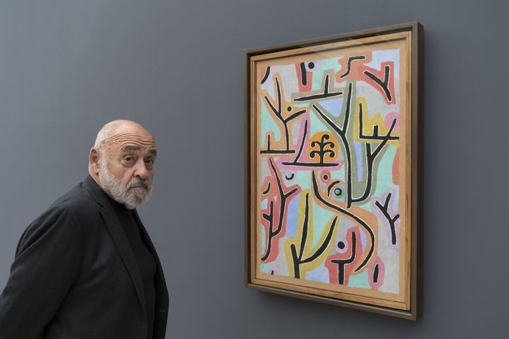 "La peinture de mon grand-père était très intellectuelle et chargée de mots" - Alexander Klee, petit-fils de Paul Klee
 (GEORGIOS KEFALAS/EPA/Newscom/MaxPPP)