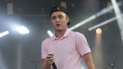 Le rappeur Vald lors du festival Solidays, à Paris, le 26 juin 2017. (FRANÇOIS LOOCK / CITIZENSIDE / AFP)