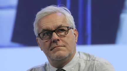 Le climatologue français Robert Vautard lors d'un congrès en novembre 2017.&nbsp; (JACQUES DEMARTHON / AFP)