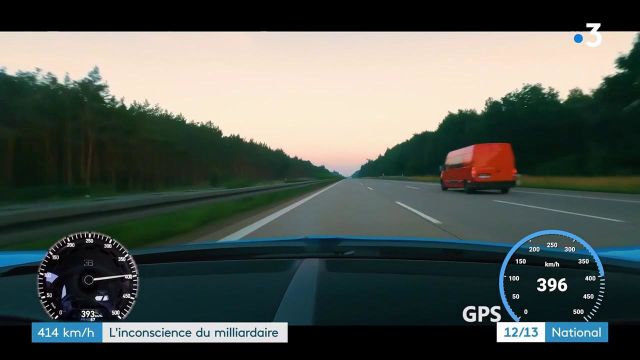 Deutschland: Ein tschechischer Millionär hat für Kontroversen gesorgt, indem er mit einer Geschwindigkeit von 414 km/h auf einer Autobahn gefahren ist.