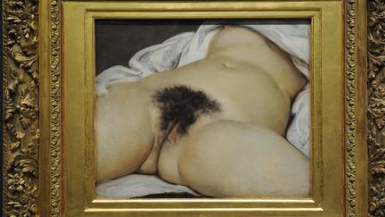 "L'Origine du monde", du peintre fran&ccedil;ais Gustave Courbet, est expos&eacute;e au mus&eacute;e d'Orsay, &agrave; Paris. (RIEGER BERTRAND / HEMIS.FR / AFP)