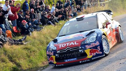 Sébastien Loeb à l'attaque sur les routes alsaciennes