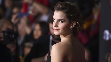 Emma Watson début mars à la première de "La Belle et la Bête" à Los Angeles.
 (Jordan Strauss/AP/SIPA)