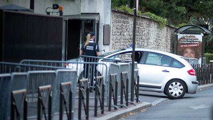 L'entrée des locaux de la Direction générale de la Sécurité intérieure (DGSI) à Levallois-Perret, près de Paris, ici en juin 2015 (illustration) (NICOLAS MESSYASZ/SIPA)