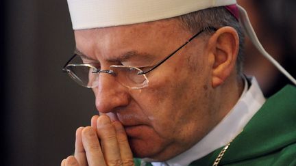 Luigi Ventura,&nbsp;nonce apostolique en France, le 7 novembre 2010. (REMY GABALDA / AFP)