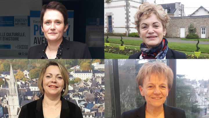 De gauche à droite et de haut en bas :&nbsp;Soizic Perrault, Marie-Madeleine Doré-Lucas, Gaëlle Le Roch, Christine Le Strat. (SÉBASTIEN BAER / RADIO FRANCE)