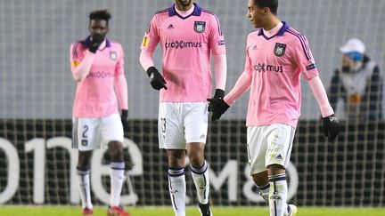 Rolando sous le maillot d'Anderlecht. (VIRGINIE LEFOUR / BELGA MAG)