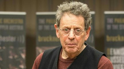 Philip Glass le 13 janvier 2017.
 (Werner KERSCHBAUMMAYR / APA / AFP)