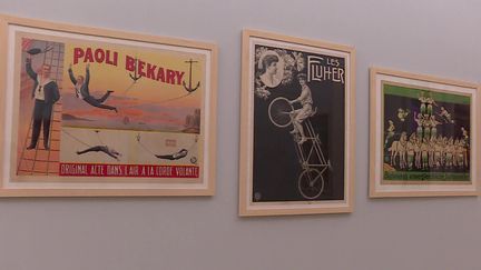 Affiches de spectacles de cirque&nbsp; (Capture d'image / France Télévisions)