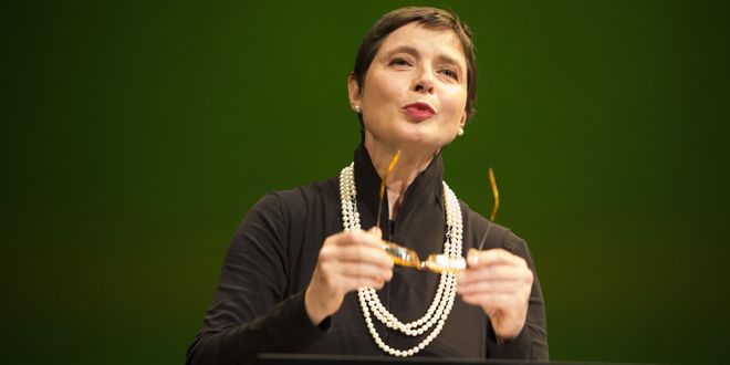 La conférence d'Isabella Rossellini
 (DR)